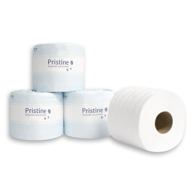 Pristine Pristine Premium Toilet Roll 2ply 400 Sheets - CT/48 Cleaning Carton of 48 