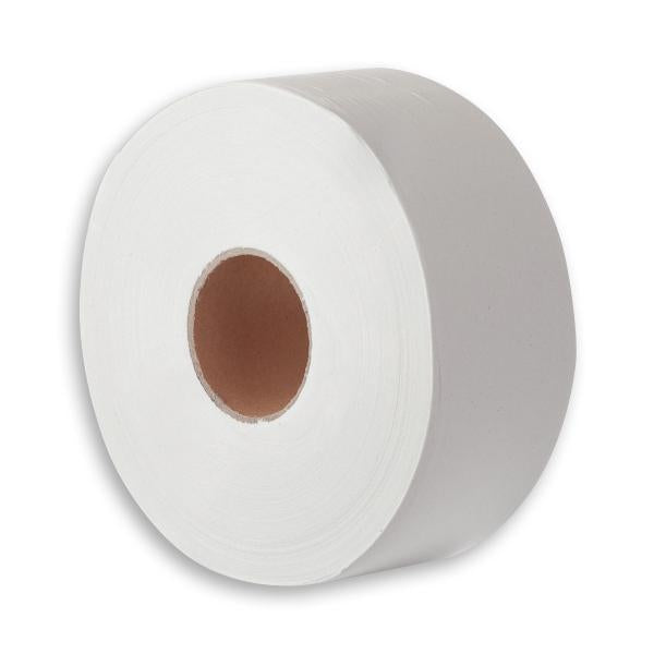 Pristine Recycled Toilet Roll Jumbo 2ply 300m - CT/8 Bathroom Supplies  