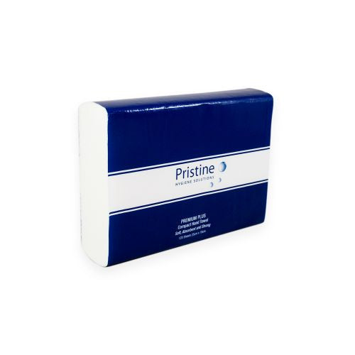 Pristine Pristine Premium Plus Compact Hand Towel - CT/20 Cleaning & Washroom Supplies Carton of 20 