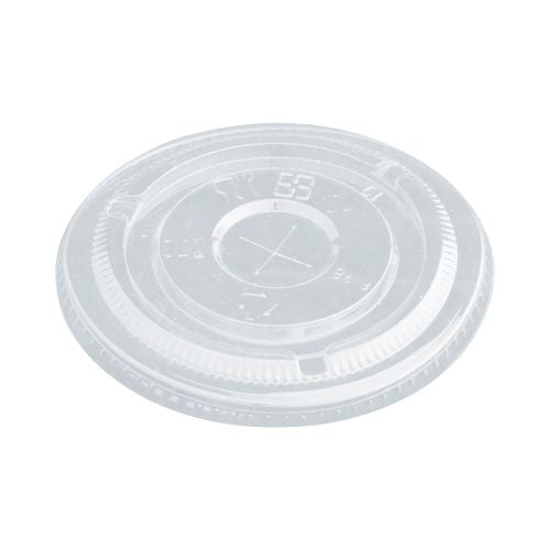 Revive Revive Flat Lid RPET Clear Straw Slot 12oz - CT/1000 Disposable Food Packaging  