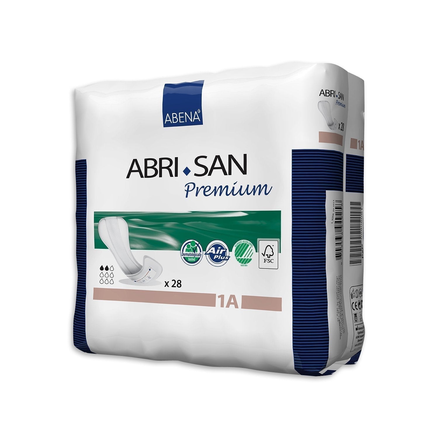 Abena Abri-San 1a Premium Brown 200ml - CT/336 Pads, Diapers And Protectors Carton of 336 