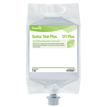 Diversey Diversey Suma Star Plus D1 Detergent 1.5L - CT/4 Cleaning & Washroom Supplies  
