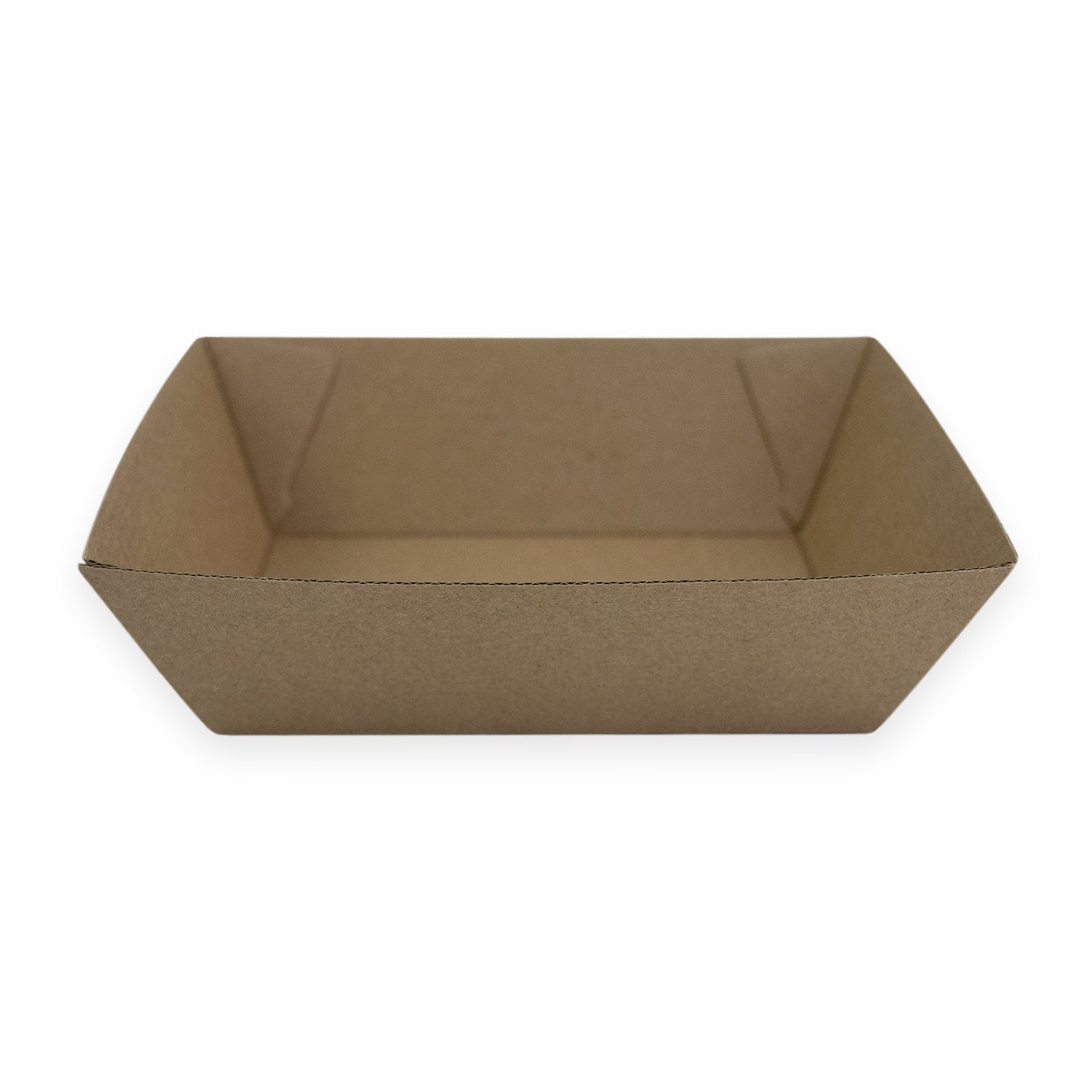 Sustain Sustain Food Tray #1 Brown - CT/500 Disposable Food Packaging Carton of 500 