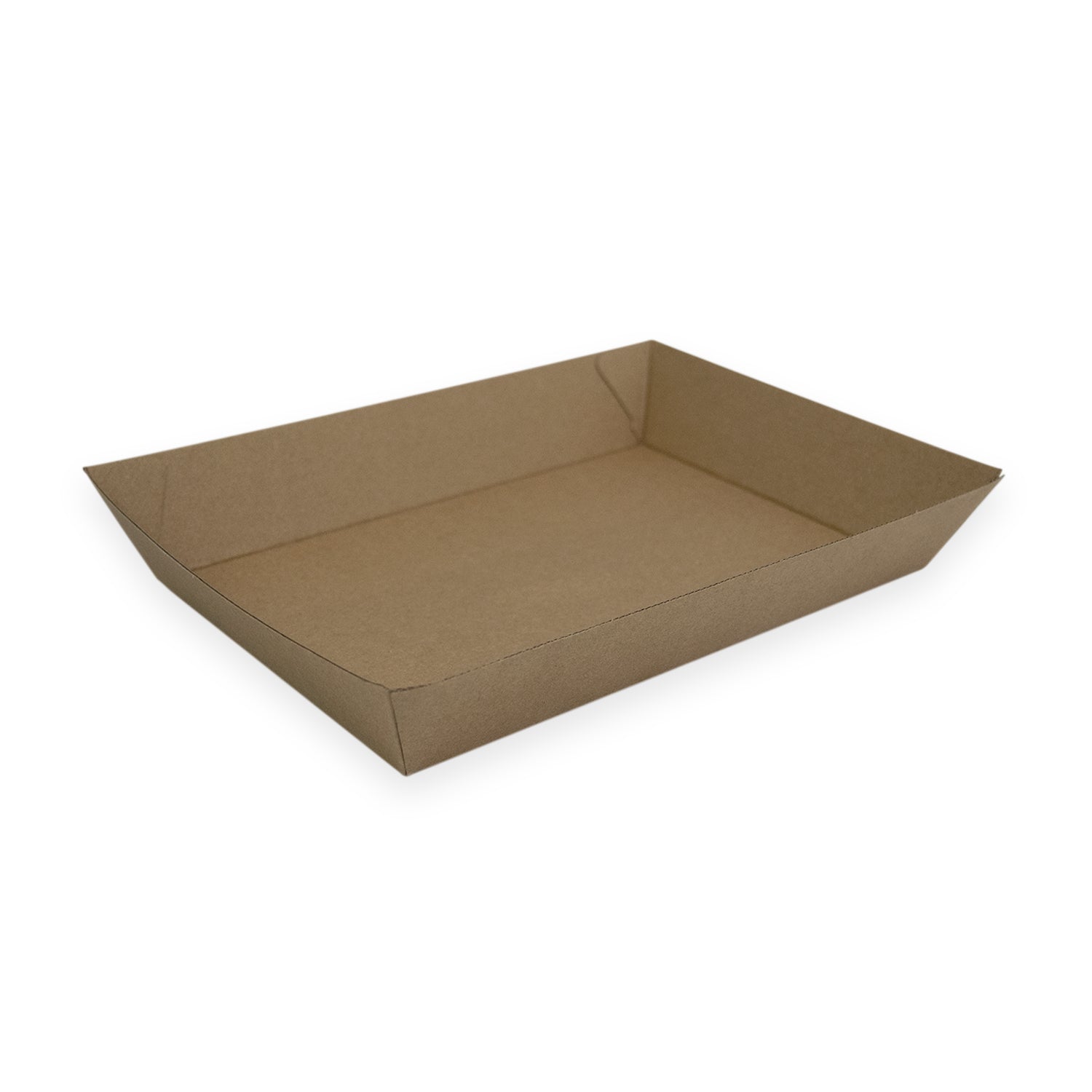 Sustain Sustain Food Tray #4 Brown - CT/240 Disposable Food Packaging  