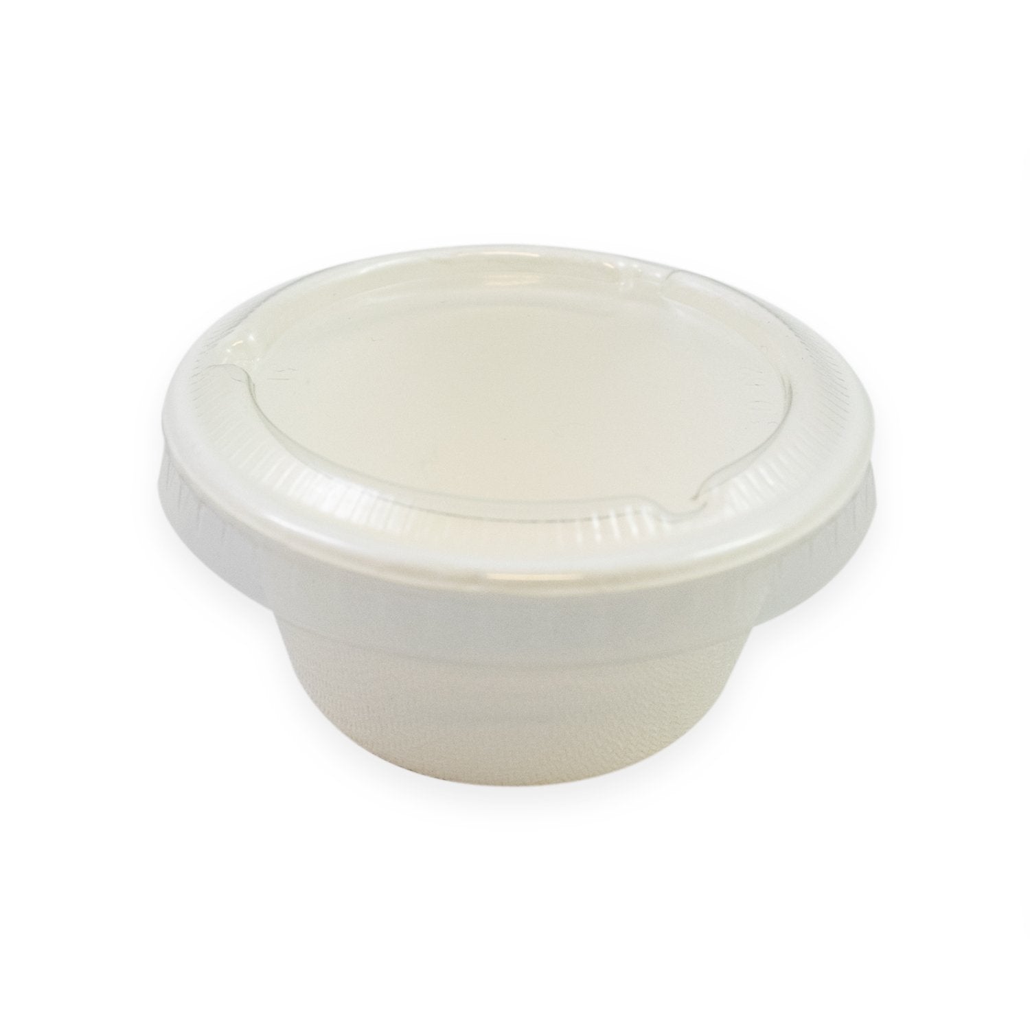 Sustain Sustain Portion Cup Lid PET Clear 60ML - CT/2000 Bags & Takeaway  