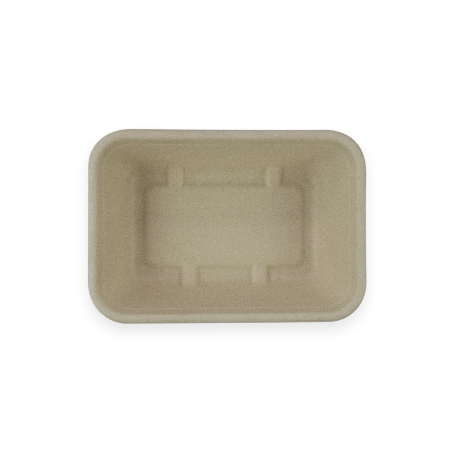 Sustain Sustain Sugarcane Rectangular Container Natural 650ml - CT/500 Disposable Food Packaging  