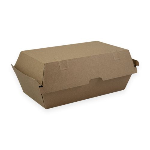 Sustain Sustain Snack Box Regular Brown - CT/200 Disposable Food Packaging  