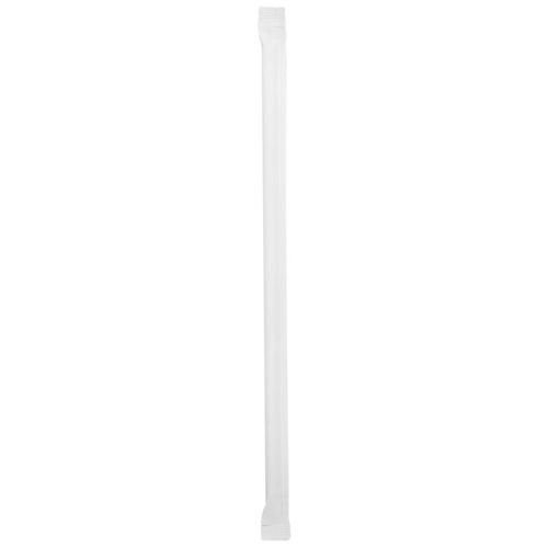 Sustain Sustain Paper Straw Regular White 210mm Wrapped - CT/2500 Disposable Food Packaging  