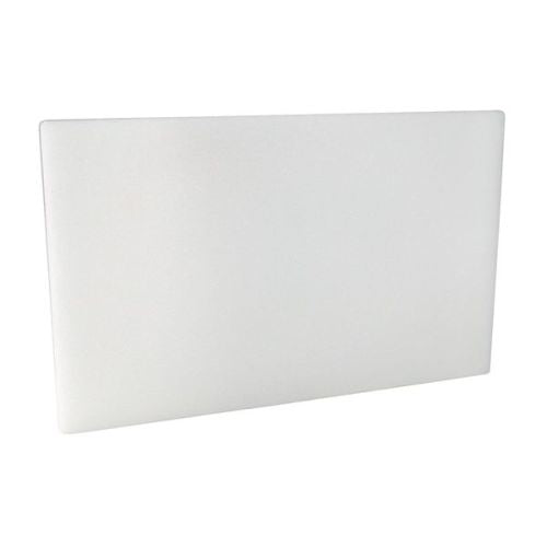 Trenton Cutting Board PE 530x325x20mm White - Each Kitchen Equipment  