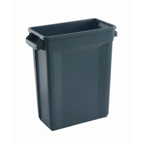 Trust Trust Slimline Container Rectangle Grey 87 Litre - Each Cleaning Supplies  