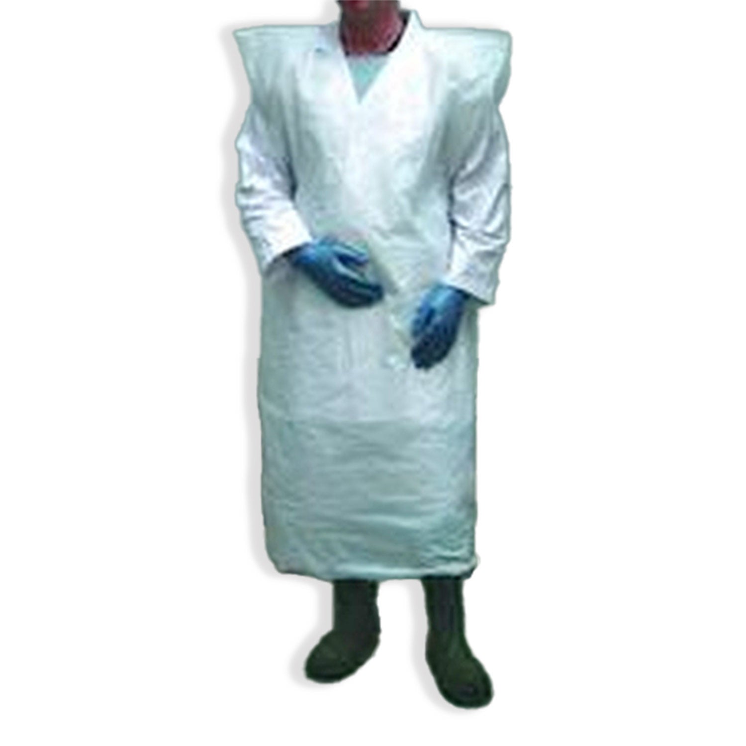 Allcare Allcare Apron Disposable Smock White - CT/250 Safety & PPE  
