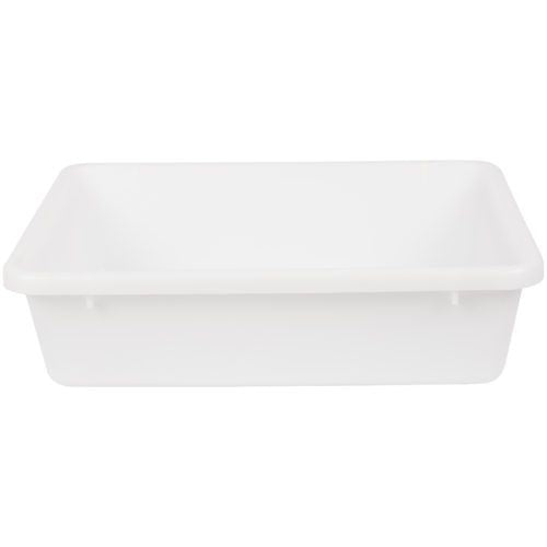 Viscount Plastics Nally Crate #5 White 527x381x140mm - Each Kitchen Equipment Each 
