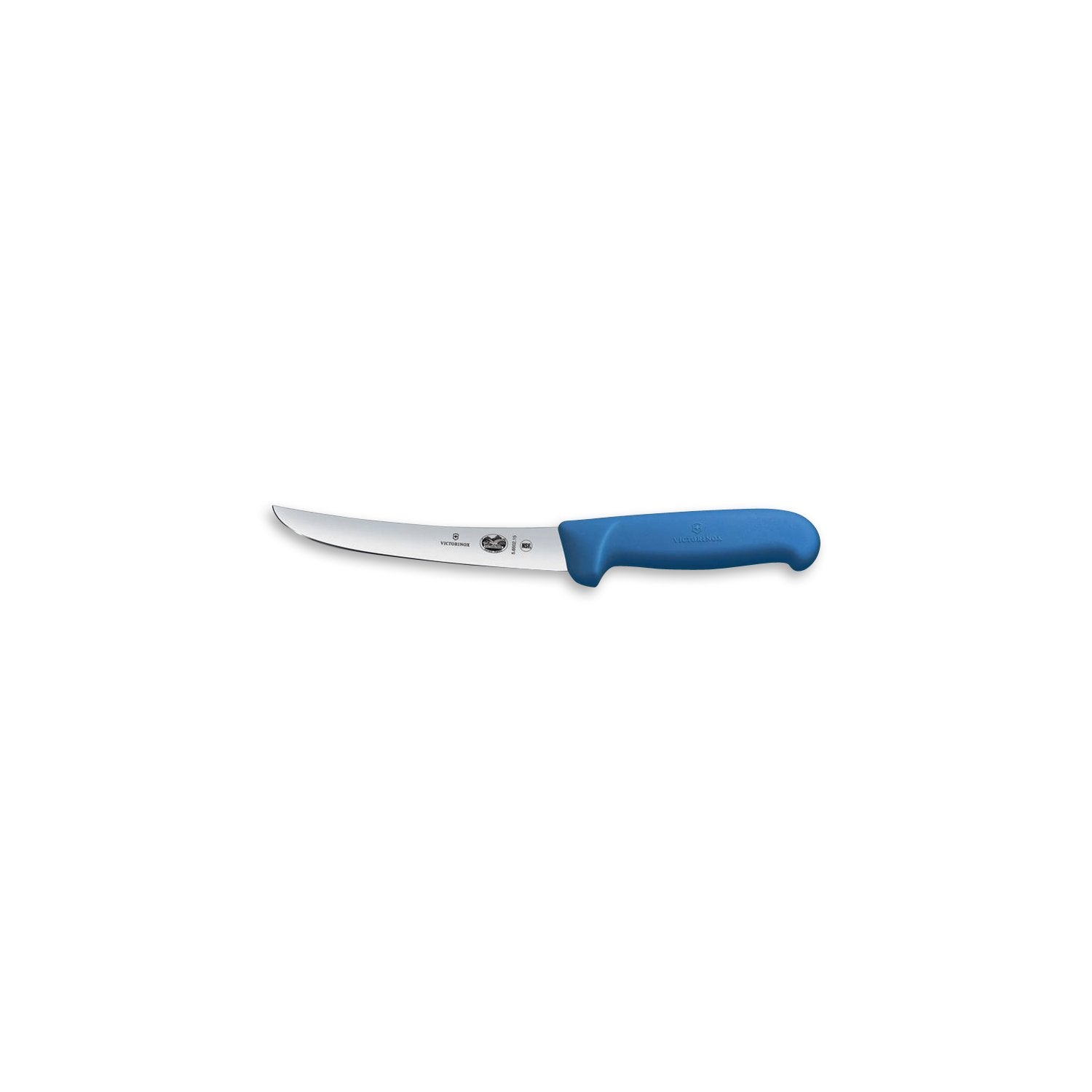 Victorinox Knife Victorinox Fibrox Boning Wide Curved Blue 6" - Each Kitchen Equipment  