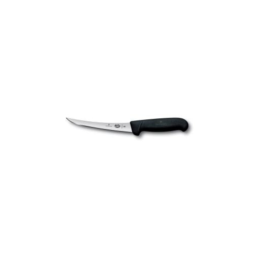 Victorinox Knife Victorinox Fibrox Boning Narrow Curved Black 6" - Each Kitchen Equipment Each 