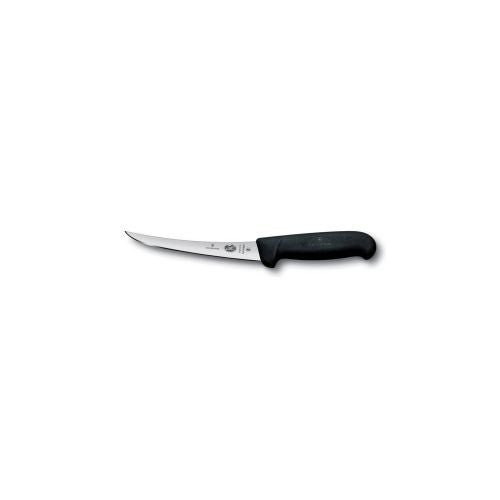 Victorinox Knife Victorinox Fibrox Boning Narrow Curved Black Flexible 5" - Each Kitchen Equipment Each 