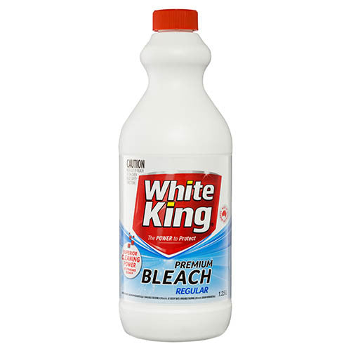 White King White King Bleach Regular Srt 1250ml - CT/6 Cleaning & Washroom Supplies  