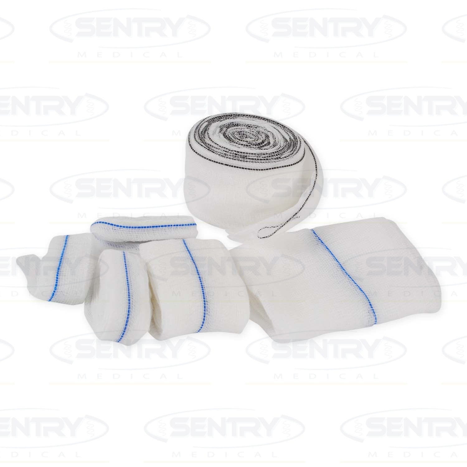 Sentry Medical Sentry Medical Xray Detect Pack Gauze 1.25cm x1m - BX/100 Healthcare  