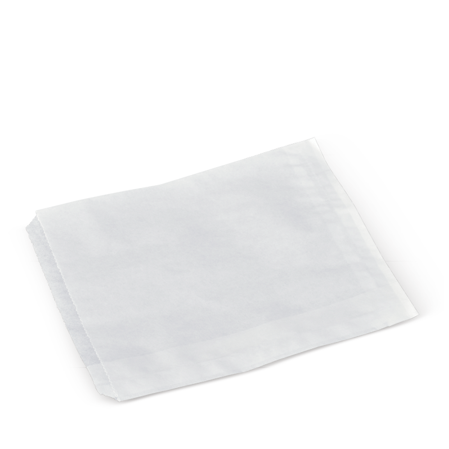 Detpak Detpak Grease Proof Lined Bag White 1 Long 243 x200mm - PK/250 Disposable Food Packaging  