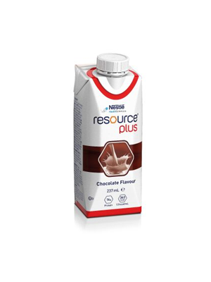 Nestle Nestle Resource Plus Chocolate 237ml - CT/24 Healthcare  