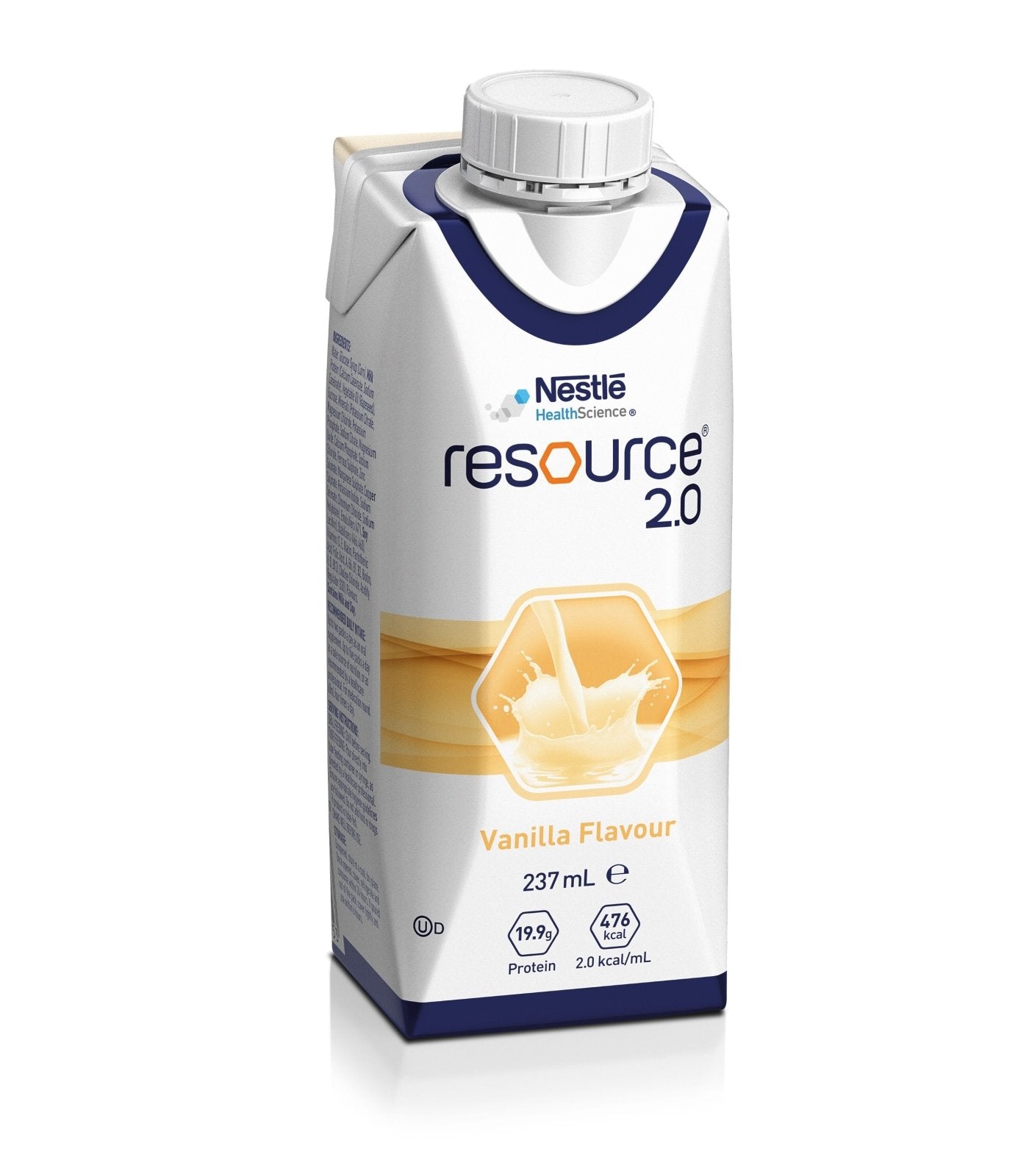 Nestle Nestle Resource 2.0 Vanilla 237ml - CT/24 Healthcare  