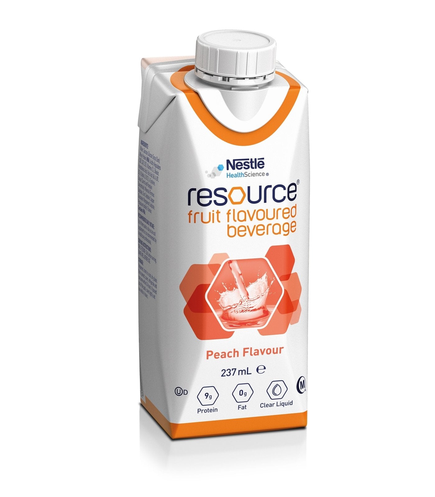 Nestle Nestle Resource Fruit Beverage Peach 237ml - CT/24 Healthcare  