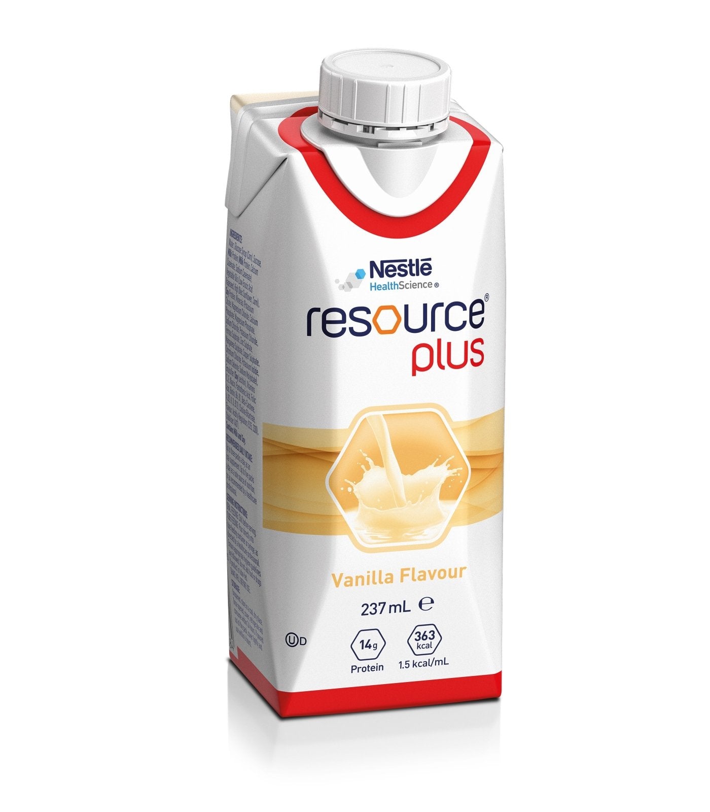 Nestle Nestle Resource Plus Vanilla 237ml - CT/24 Healthcare  